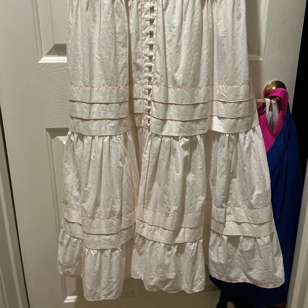 Anthropologie Maeve Deep V-Neck Dress - Picture 12 of 12